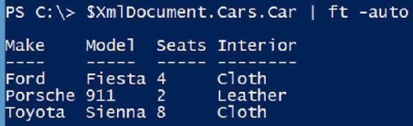 Powershell прочитать файл xml
