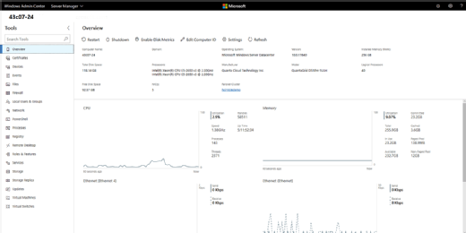 windows server admin center