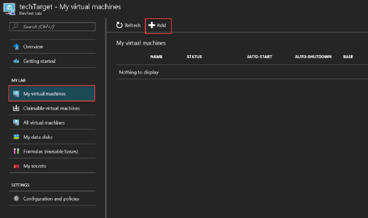 Add a new VM