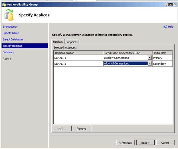 Firing up AlwaysOn for high availability in SQL Server Denali