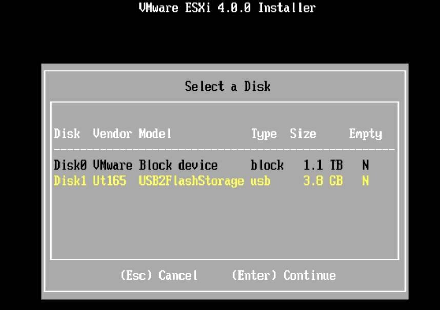 create bootable vmware esxi 5 usb