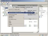 Figure 1: Windows Server 2008 provides a mechanism for manually failing over the cluster.