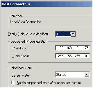Fig. 13: Host parameters
