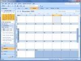 You can create and customize calendars in Microsoft Outlook 2007