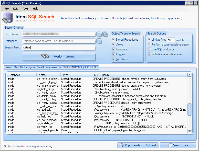 sql-server-tools-take-the-time-out-of-database-searches