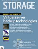 Virtual server backup cover