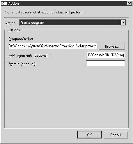 Running Windows PowerShell scripts.