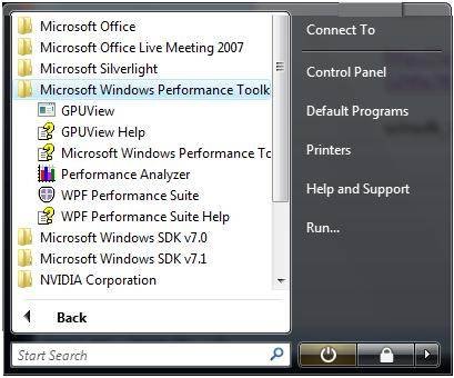 windows performance toolkit 7