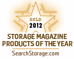 Gold winner Storage 2012 Products of the Year