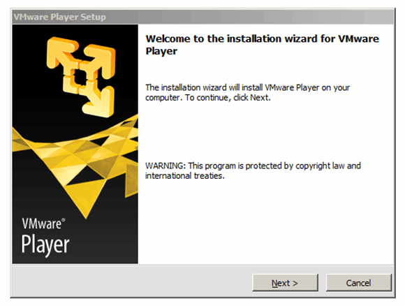 Vmware Player Install Error