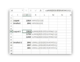 Utilisation de ROW(1:1) pour incrémenter k