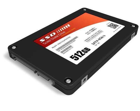Un disque de mémoire FLash (aussi appelé SSD)