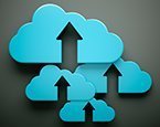 arrows pointing into cloud