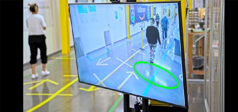Amazon highlights distancing with Distance Assistant