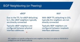 BGP neighboring (or peering)