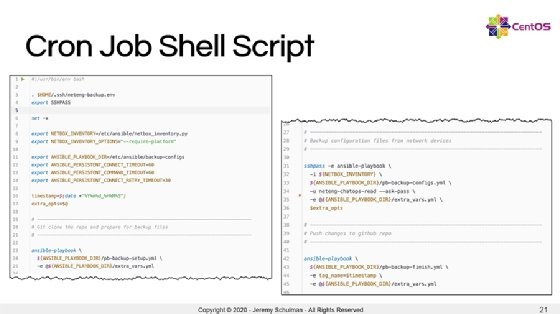 cron job to copy log files