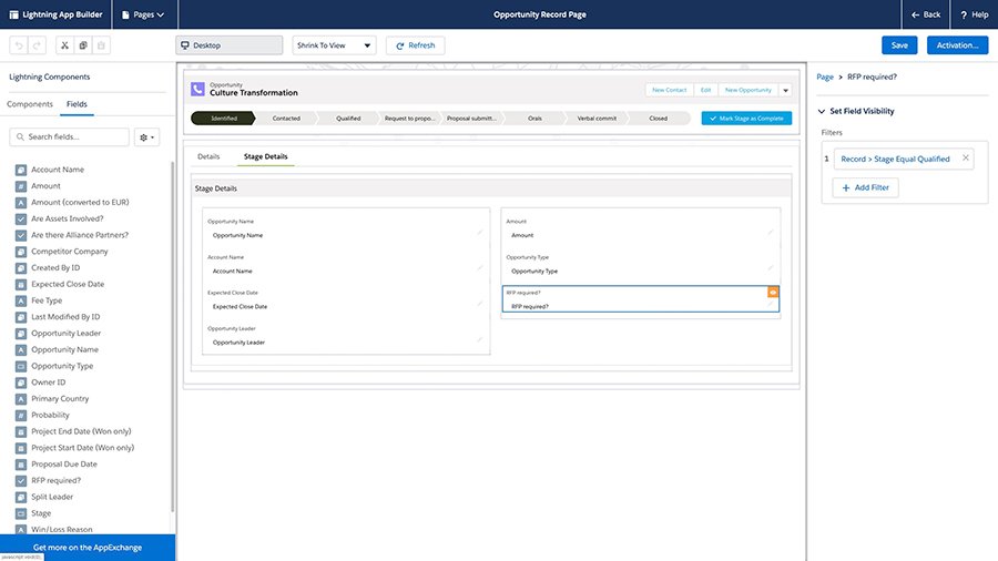 Salesforce Lightning App Builder adds lowcode forms features TechTarget