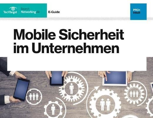 Mobile Sicherheit im Unternehmen auf über 20 Seiten.