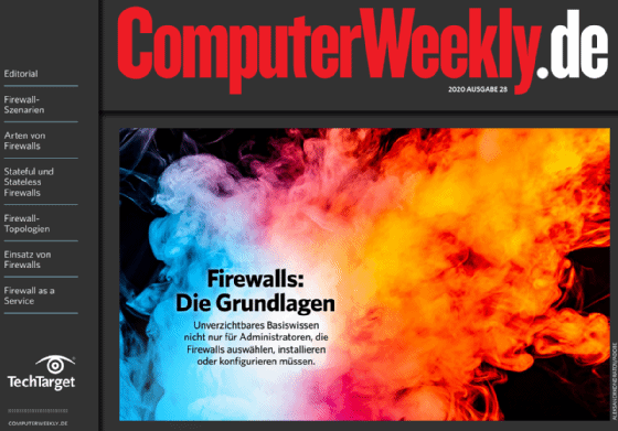 Das E-Handbook zu Firewall-Gundlagen bietet Ihnen einen kompakten Einstieg in das Thema.
