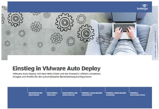Das E-Handbook liefert Ihnen auf über Seiten Informationen rund um VMware Autor Deploy.