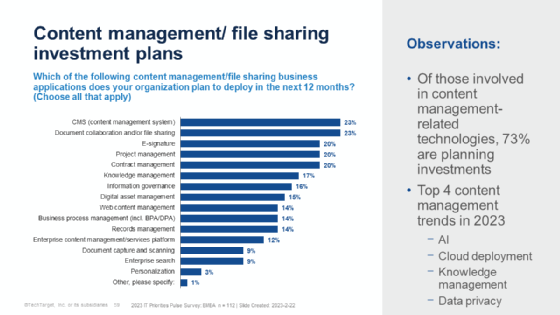 IT-Prioritäten EMEA 2023