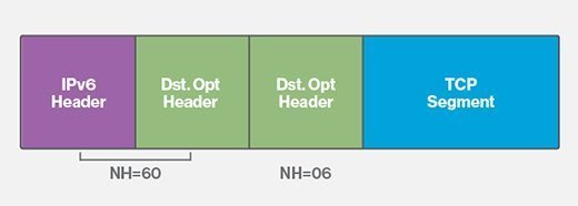 IPv6 packet, IPv6 extension headers