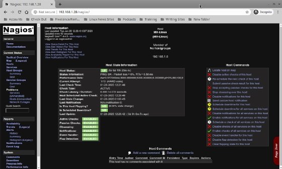 Nagios services