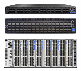 Die SN4000-Serie von Mellanox mit SN4600, SN4700 und SN4800 (von oben nach unten). Quelle:Mellanox Technologies