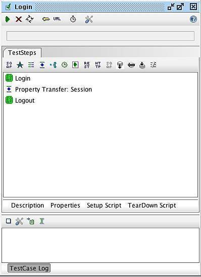 Figure 22: Finished TestCase for login and logout.