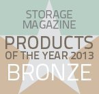 Storage Products of the Year 2013 bronze winner