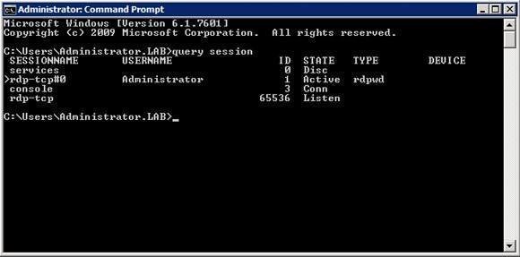 administrator command prompt commands