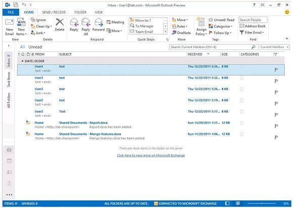 Outlook сегодня как включить