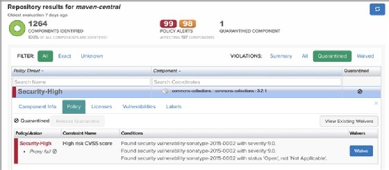 Sonatype Nexus vs. JFrog: Pick an open source security scanner