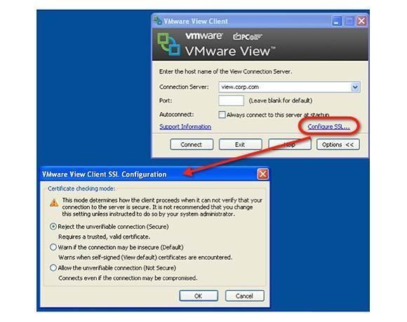 vmware view client