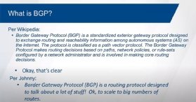 What is BGP?