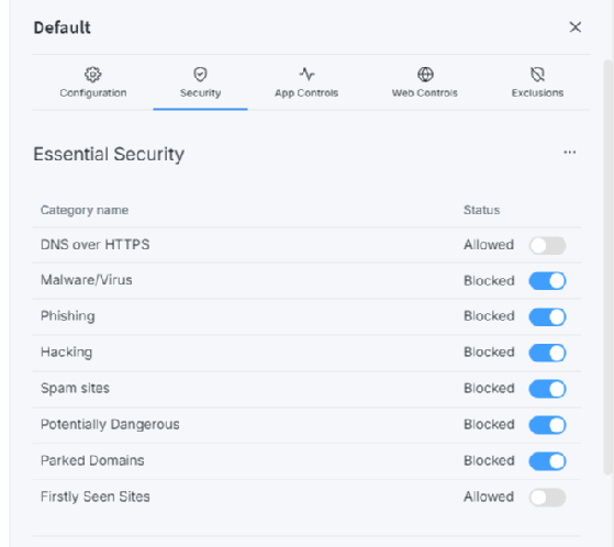 Konfigurieren der Policies in Zenarmor bei OPNsense.