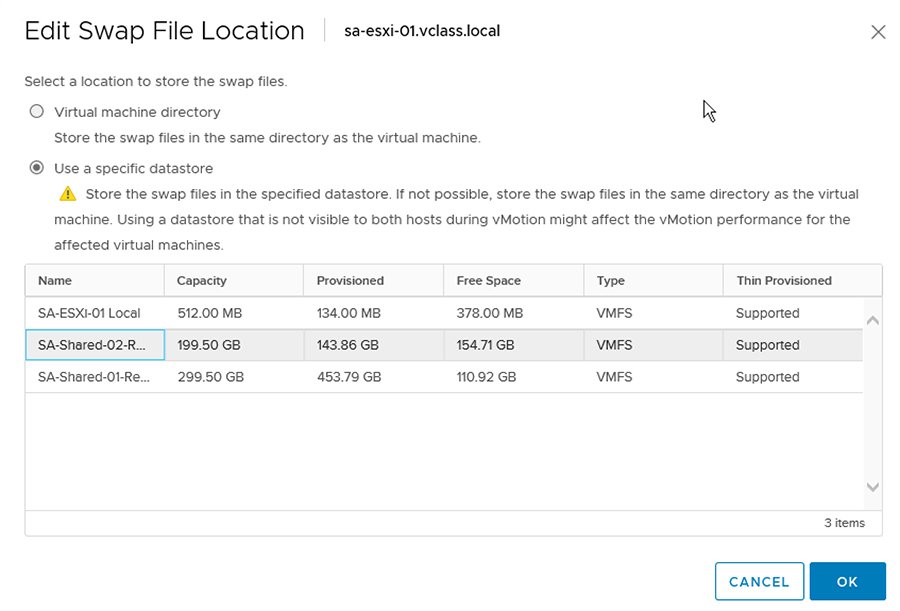 Configure Advanced VM Settings In VSphere 6.7 | TechTarget