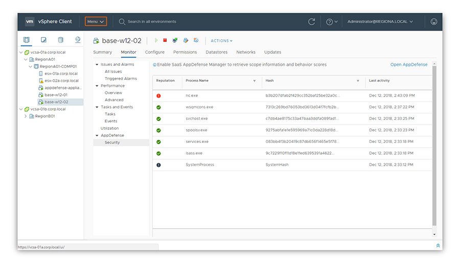 How AppDefense works to detect app and VM anomalies | TechTarget