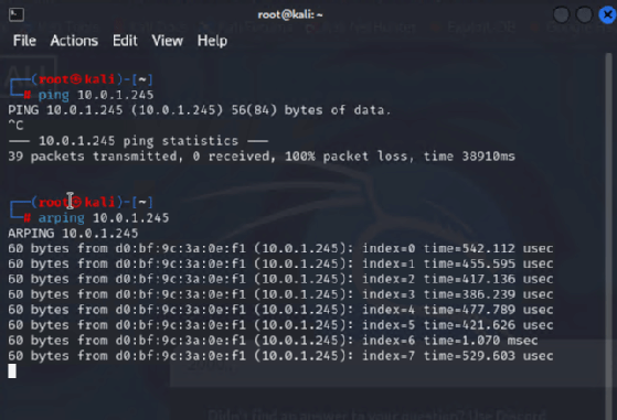 Mit arping lassen sich die Laufzeiten von Netzwerkpaketen nachverfolgen und dadurch Pings simulieren, ohne auf ICMP zu setzen.