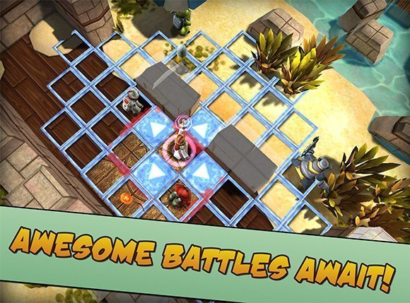 Wizard Ops Tactics 2 battle