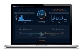 Un tableau de bord de DataRobot pour construire des modèles de ML