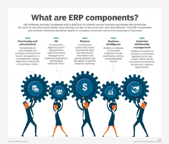 How Does An Erp System Work? Basics, Features And Types