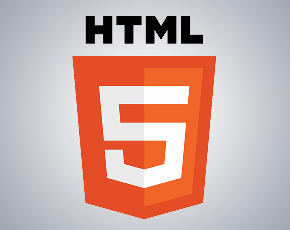 HTML5 logo; Photo credit to w3 website