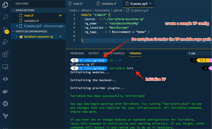 Terraform variables. AMD Modules syntax.