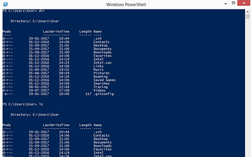 On Windows Powershell Vs Bash Comparison Gets Interesting 8765