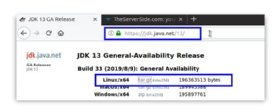 download JDK 13