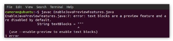 java command line tool mac error