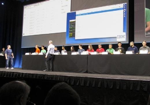 Operators from 15 cloud providers get ready to join an OpenStack computing cluster at the OpenStack Summit.