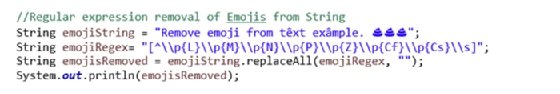 whitelist emoji removal