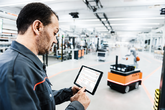 Kuka Connect IoT robot